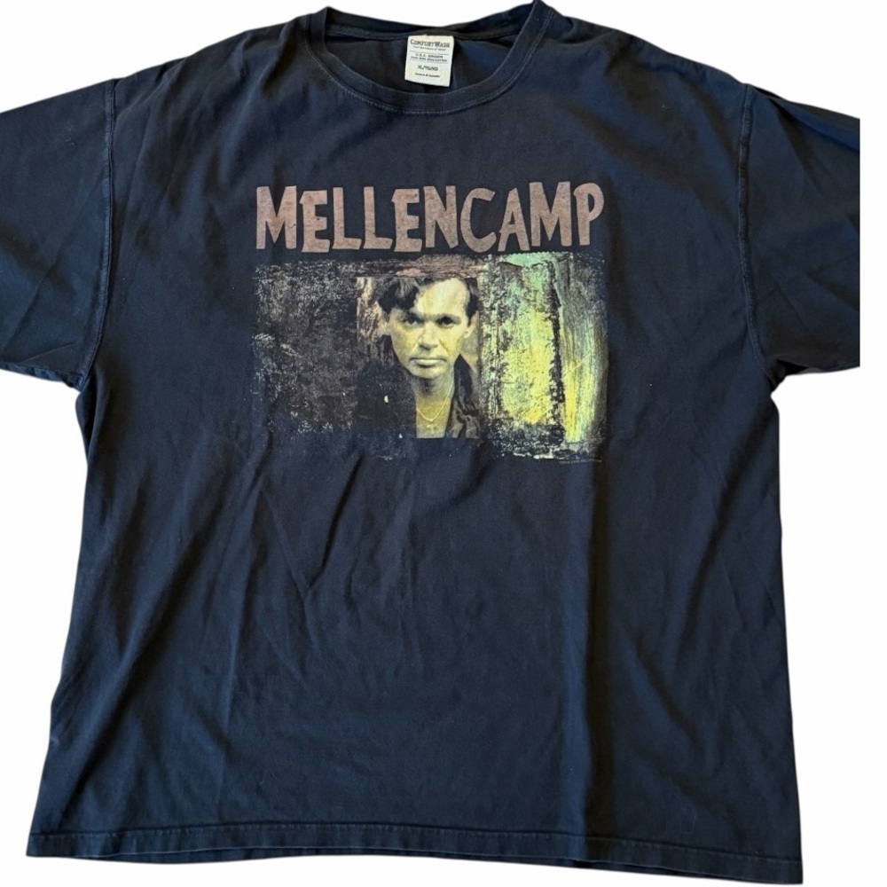 John Mellencamp 2018 Tour Tee Xl Black